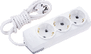 3 GANG EARTHED GROUP SOCKET + 3M CABLE