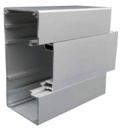 [KON 04-6003] 20x90 Alüminyum Balık Sırtı Kablo Kanalı