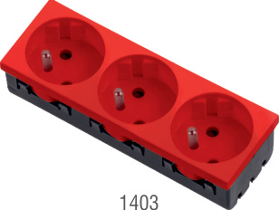 [KON 07-1711] 45X22.5 1 USB + 1 Type-C Soket 2.1mA