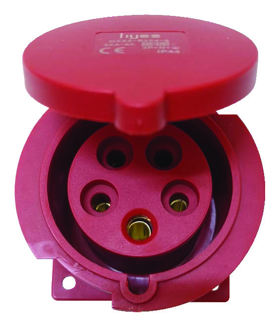 [TKP 325] 3X25A Three-Phase Panel Socket