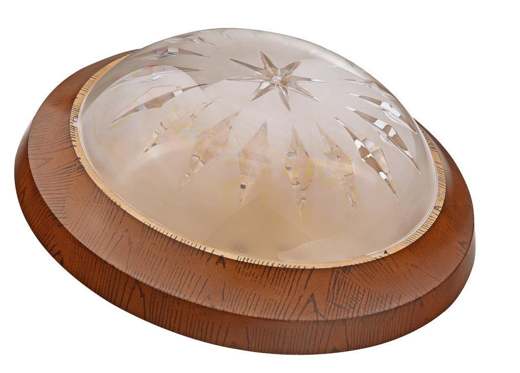 Vera Double-Lamp Luminaire Walnut