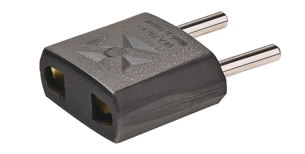 [1011] Amerikan قابس Adaptörü - أبيض