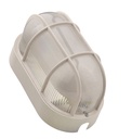 OVAL KAFESLİ ARMATÜR BEYAZ