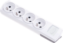 4 UPS مؤرض مع مشبك مأخذ مجموعة