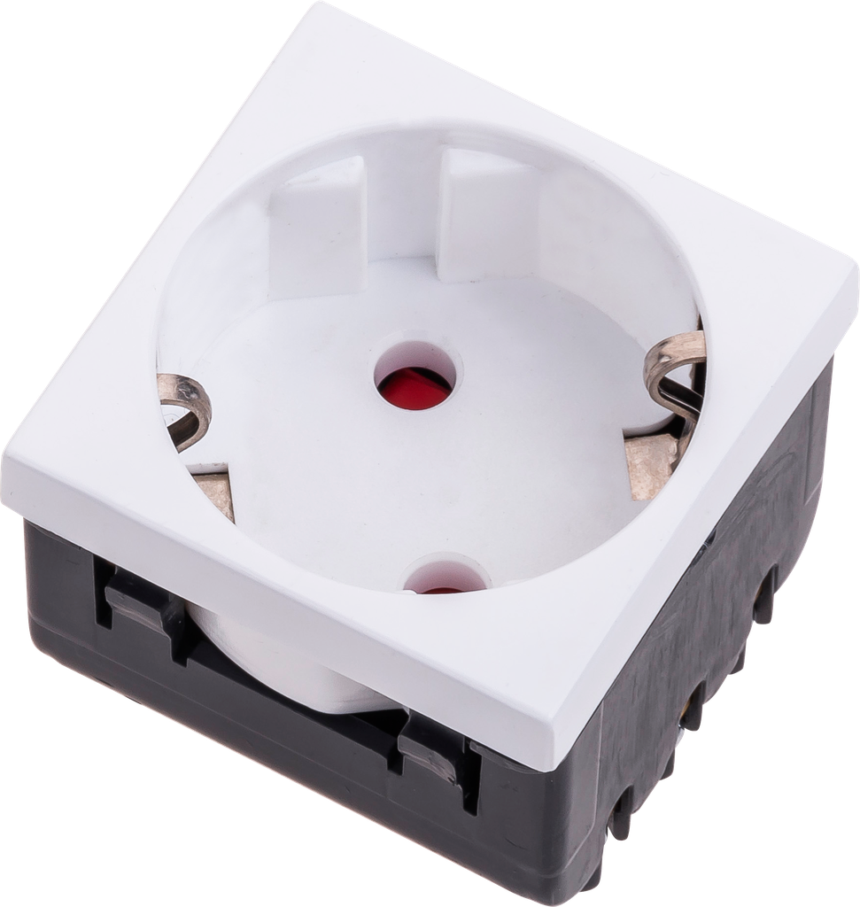 [KON 07 1300] 45X45 TEKLİ ŞEBEKE PRİZİ  ( EĞİK )