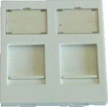 [KON 07 1702] 45 X 45 Dual Face Plate DATA Cover