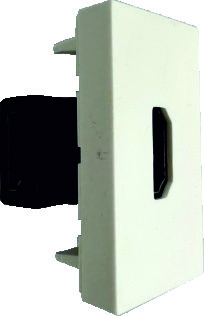 [KON 07 1714] 45 X 22,5 USB GİRİŞ ÇIKIŞ DİŞİ (90 DÖNÜŞ)