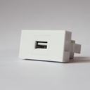 45 X 22.5 USB Input Output Female Flat