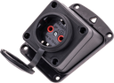 1*16 A MONOPHASE EARTHED ANGLED WALL SOCKET